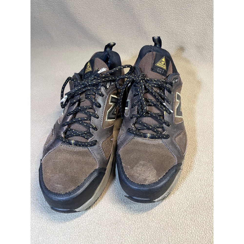 New Balance 627v2‎ Industrial Mens 9.5 Steel Toe Work Shoes Brown MID627O2